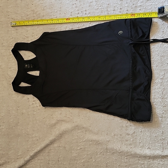 MPG~ Athletic Sleeveless Top, Black, S - Picture 3 of 5